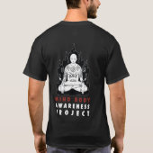 MBA Staff T Shirt (darkola) - kunst van Mike Giant (Achterkant)