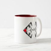 mba tweekleurige koffiemok (Voorkant rechts)