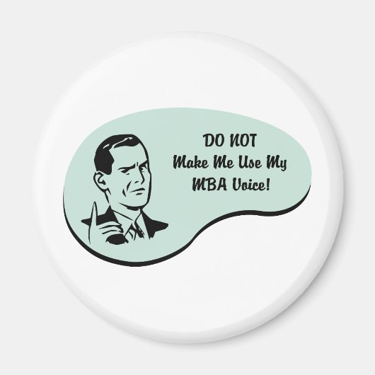 MBA Voice Magneet (Voorkant)