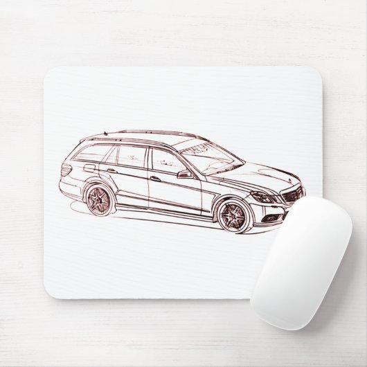 MBAMG E Klasse Estate 2010 Muismat (Met muis)