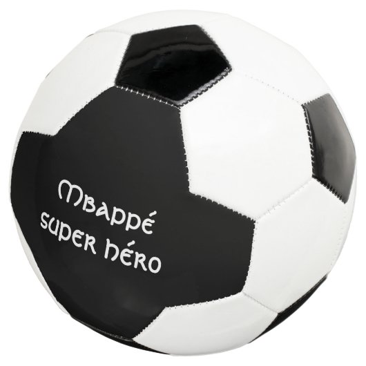 mbappé-superhero voetbal (Drie kwart)