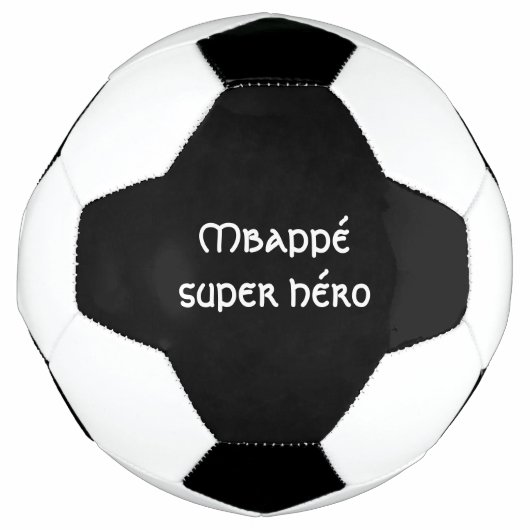 mbappé-superhero voetbal (Voorkant)