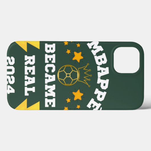Mbappé werd Real in 2024 Case-Mate iPhone Case (Achterkant (horizontaal))