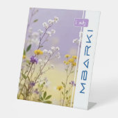 MBARKI RECLAMEBORD MET VOETSTUK (Voorkant)