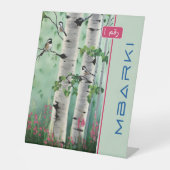 MBARKI RECLAMEBORD MET VOETSTUK (Voorkant)