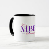 MBB Homecare Logo Mok – Professioneel merk (Voorkant links)