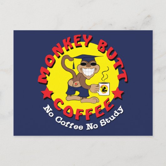 MBC Geen koffie Geen studierapkaart Briefkaart (Voorkant)