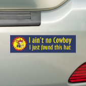 MBC is geen Cowboy Bumber Sticker (Op auto)
