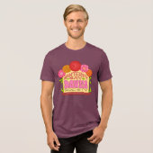 MBDS lichtlogo Tri-Blend Shirt (Voorkant volledig)