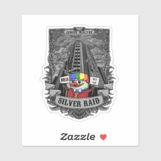 MBJA Flip T-Shirt Sticker (Vel)