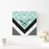 MbM HOME Muur Klok - Mint Madness (Huis)