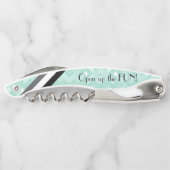 MbM HOME Open het plezier! Kurkentrekker - Mint Ma (Achterkant)