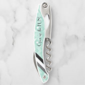 MbM HOME Open het plezier! Kurkentrekker - Mint Ma (Achterkant)