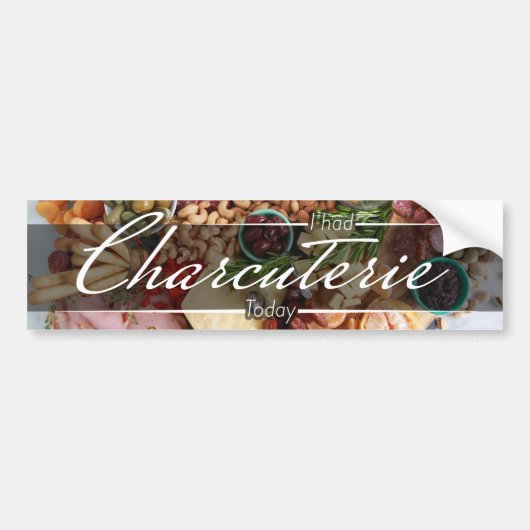 MBMBAM - Ik had een charcuterie vandaag Bumperstic Bumpersticker (Voorkant)