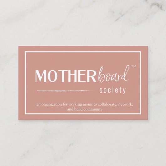 MBS-Visitekaartjes Visitekaartje (Voorkant)