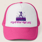 MBST Roze Trucker Hat - transformeer je leven! Trucker Pet (Voorkant)