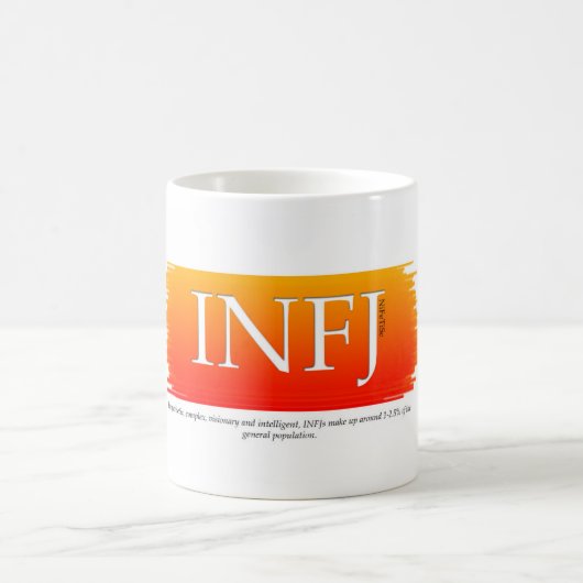 MBTI INFJ Coffee Mok (Center)