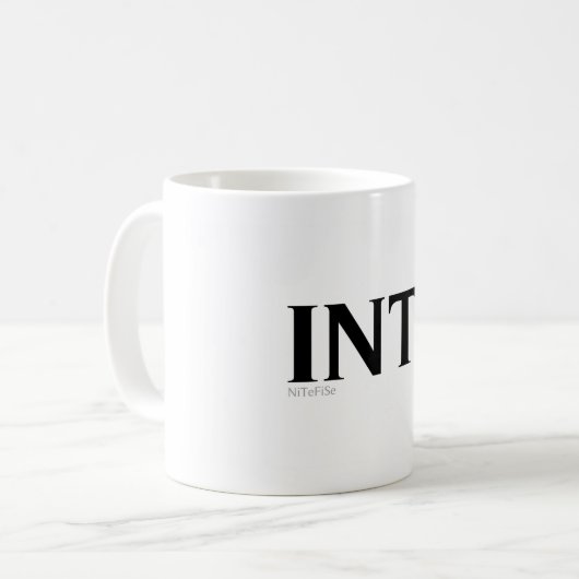 MBTI INTJ Mok (Voorkant links)