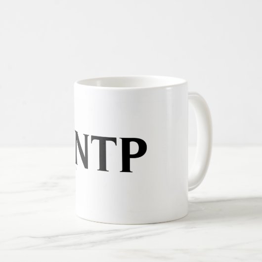 MBTI INTP-Mok Koffiemok (Voorkant rechts)