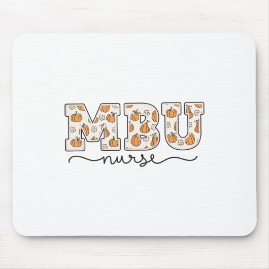 Mbu Nurse Pumpkin Fall Mother  Muismat (Voorkant)
