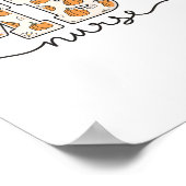 Mbu Nurse Pumpkin Fall Mother  Poster (Hoek)