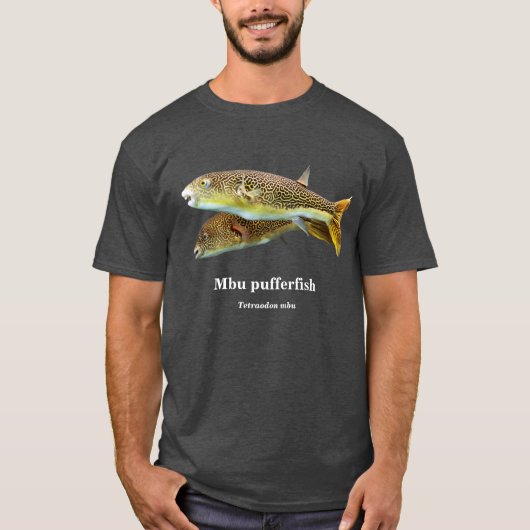 Mbu pufferfish , Tetraodon mbu T-shirt (Voorkant)