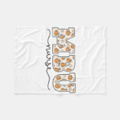 Mbu Verpleegster Pompoen Val Moeder Fleece Deken (Voorkant (Horizontaal))