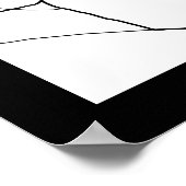 Mbuji-Mayi Democratic Republic of the Congo Map Poster (Hoek)