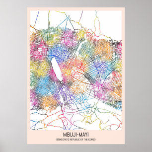 Mbuji-Mayi, Democratische Republiek Congo Poster