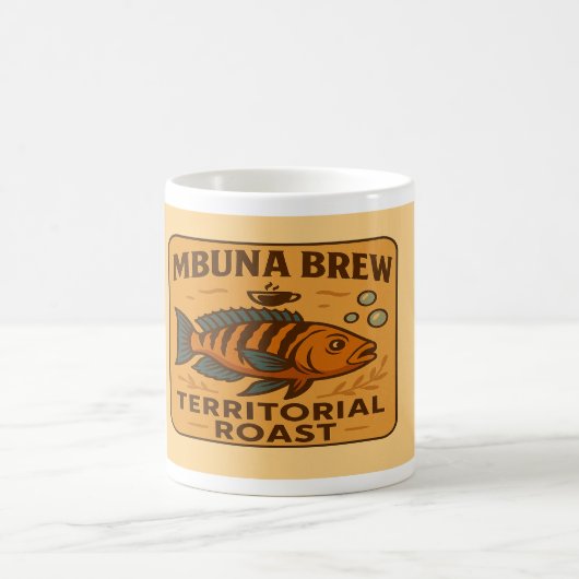 Mbuna Brew – Territoriale gebraden Cichlid koffie Koffiemok (Center)
