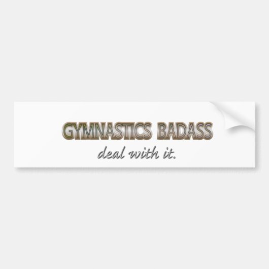 MC13 GYMNASTIEK BUMPERSTICKER (Voorkant)