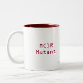 MC1R Mutant Tweekleurige Koffiemok (Links)