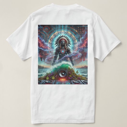 Mc7t rapblayz toetsen en breeze T-Shirt (Design achterkant)