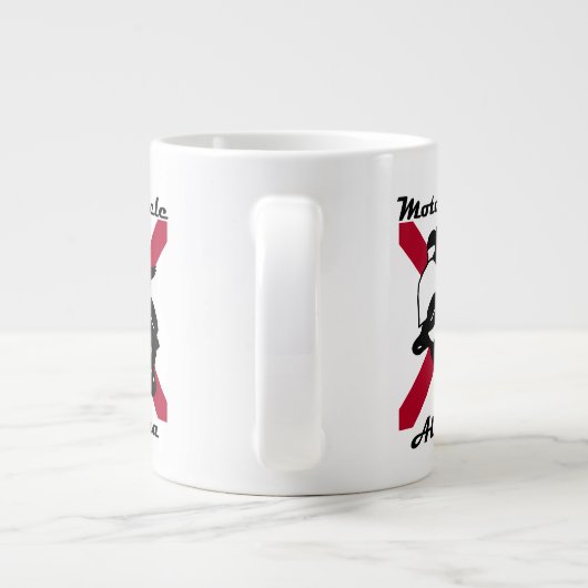 MC-AL Jumbo-Mok Grote Koffiekop (Achterkant)