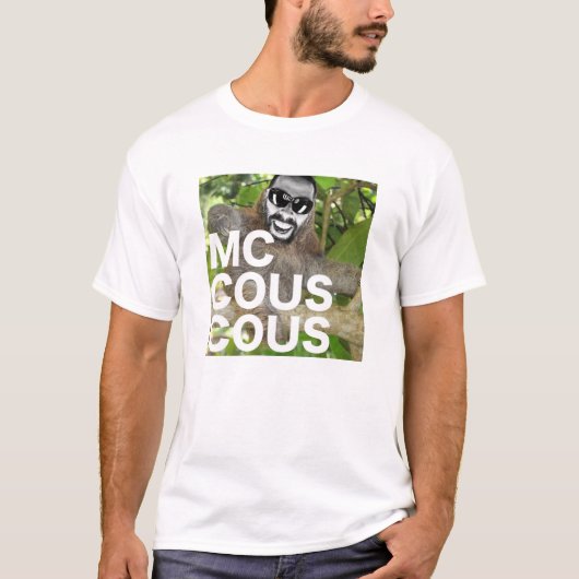 MC COUSCOUS-sleuf T-Shirt (Voorkant)