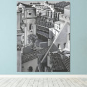 MC Escher art Canvas Afdruk (Insitu (Houten vloer))