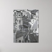 MC Escher art Canvas Afdruk (Voorkant)