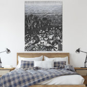 MC Escher-kunst Canvas Afdruk (Insitu (Slaapkamer))