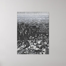 MC Escher-kunst Canvas Afdruk