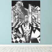 MC Escher-kunst Canvas Afdruk (Insitu (Houten vloer))