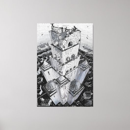 MC Escher-kunst Canvas Afdruk (Voorkant)