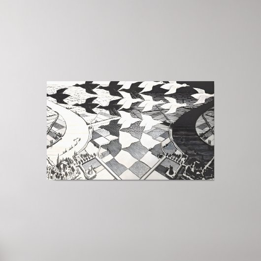 MC Escher kunstschilderij Canvas Afdruk (Voorkant)