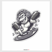 MC Go Rilla Sticker (Vel)