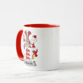 Mc Mahon Family Coat of Arms Coffee Mug Mok (Voorkant links)