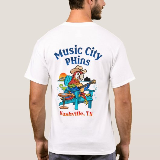 MC Phins 2025 Meeting of the Minds T-Shirt (Achterkant)