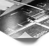 MC Railroad depot in Caro, MI Foto Afdruk (Hoek)