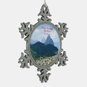 MC van The Pitons St. Lucia ornament (Links)