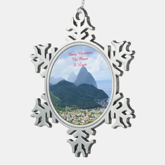 MC van The Pitons St. Lucia ornament (Rechts)