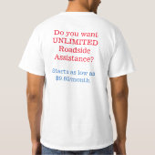 MCA Marketing T-shirt (Achterkant)