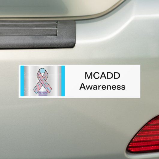 MCADD Awareness bumper sticker (Op auto)